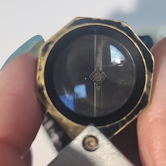 14KT gold and diamond ring - Picture 2 of 6